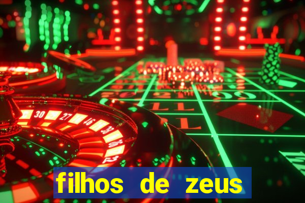 filhos de zeus mitologia grega